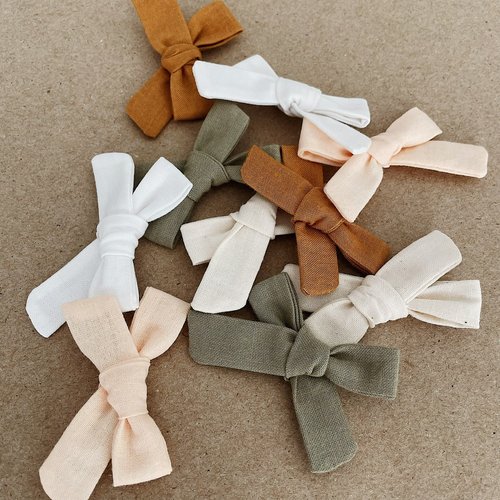 Classic Hair Bow - Earth